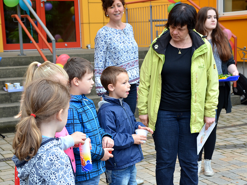 Kita Sausewind und Rewe