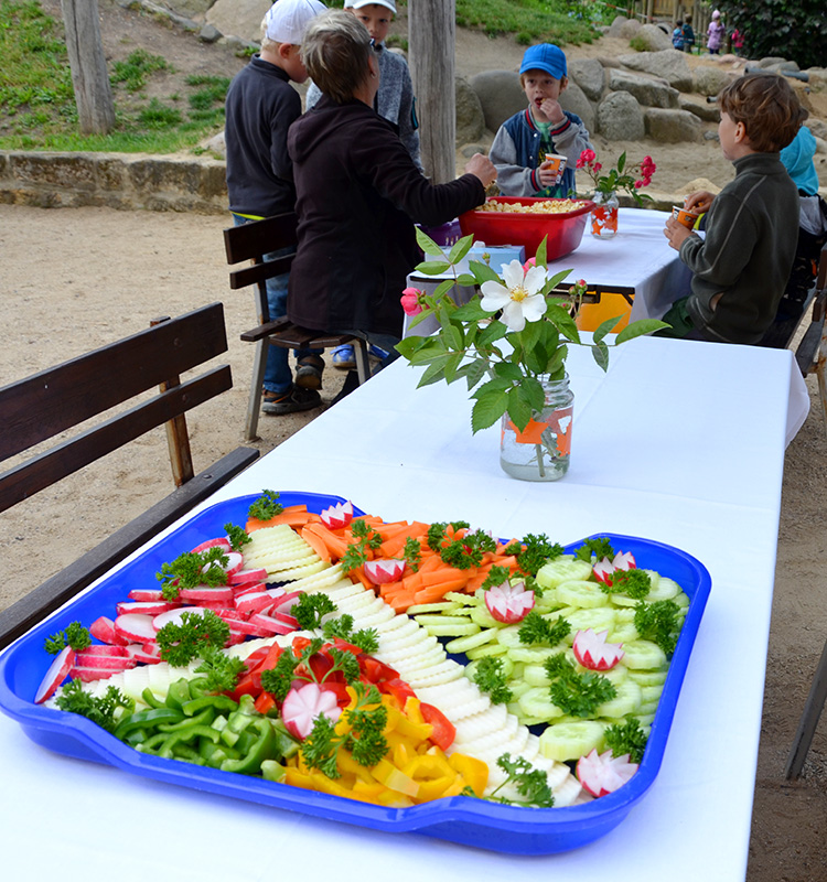 Kita Sausewind und Rewe