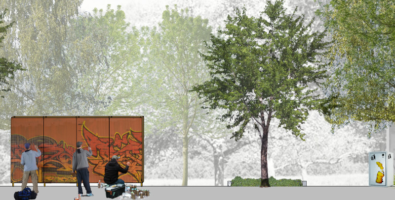 Graffiti-Park Puschkinplatz