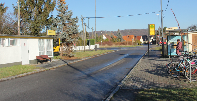 Endhaltestelle Kaditz Am Vorwerksfeld