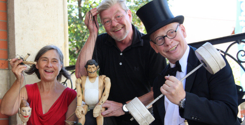 August Theater Randi und Grigorij Kästner Kubsch und Ralf Herzog