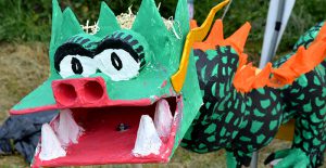 Eines der Highlights des "Trachenfestes" ist die "Trachenparade". Quelle: Archiv, T. Tröger