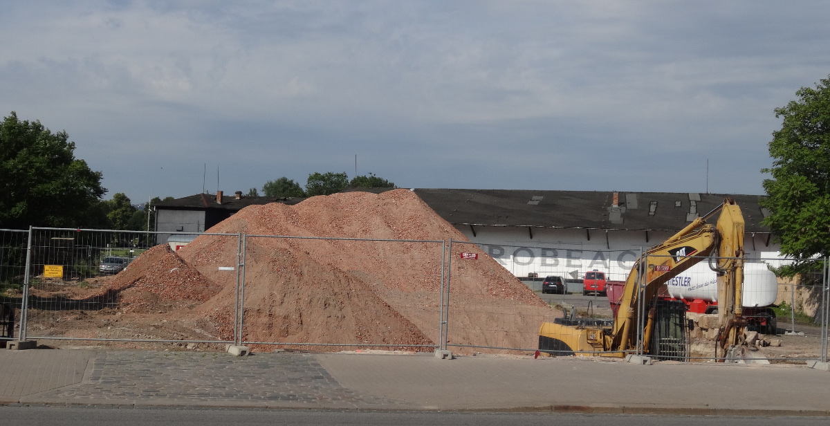 Leipziger Straße Baustelle USD 1206