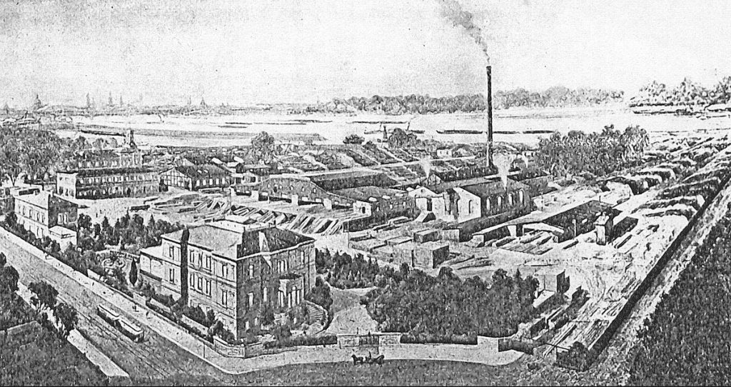 Grumbt Sägewerk 1910