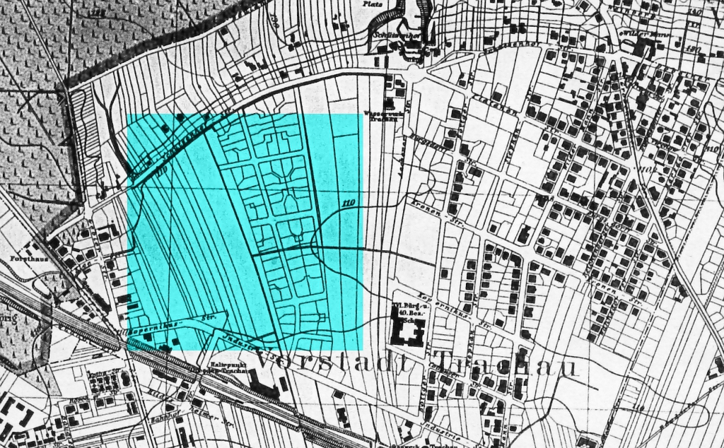 Richter Kartenausschnitt 1916