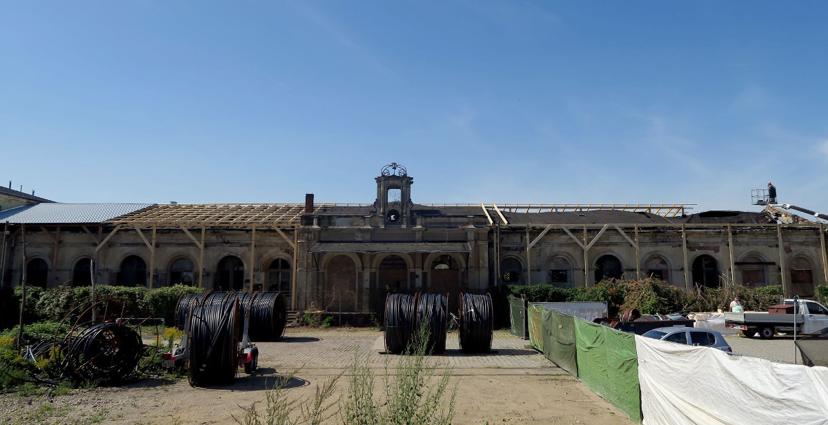Alter Leipziger Bahnhof Dach 3008