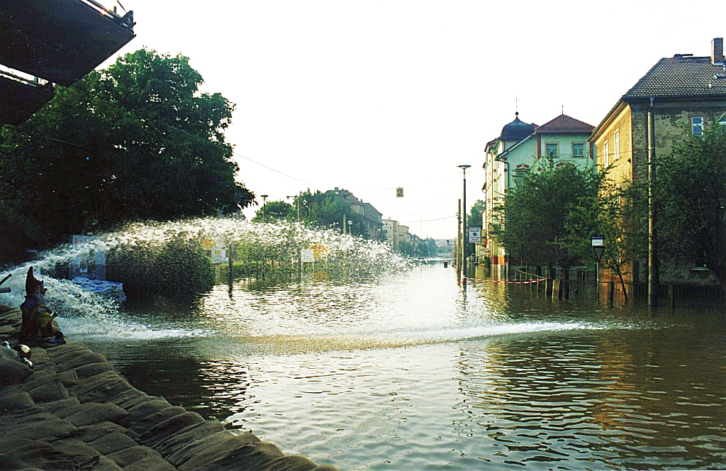 Hochwasser Pumpen