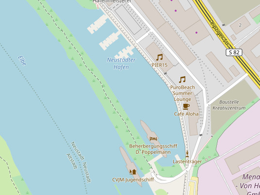 neustädter hafen lageplan