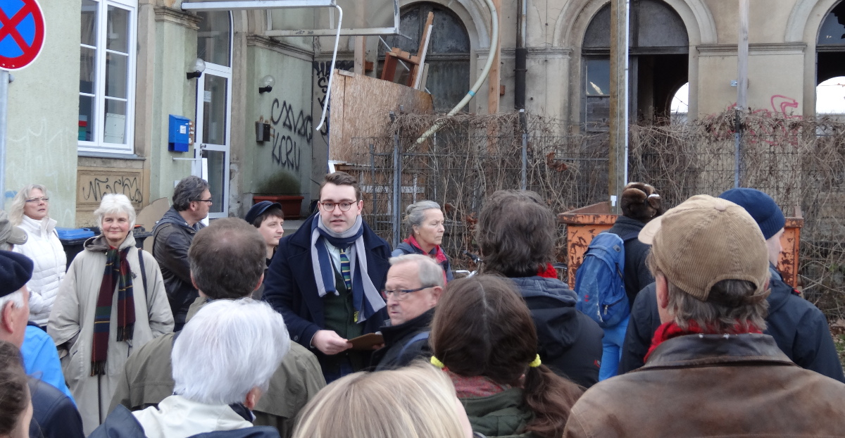 Leipziger Bahnhof Rundgang Kunze