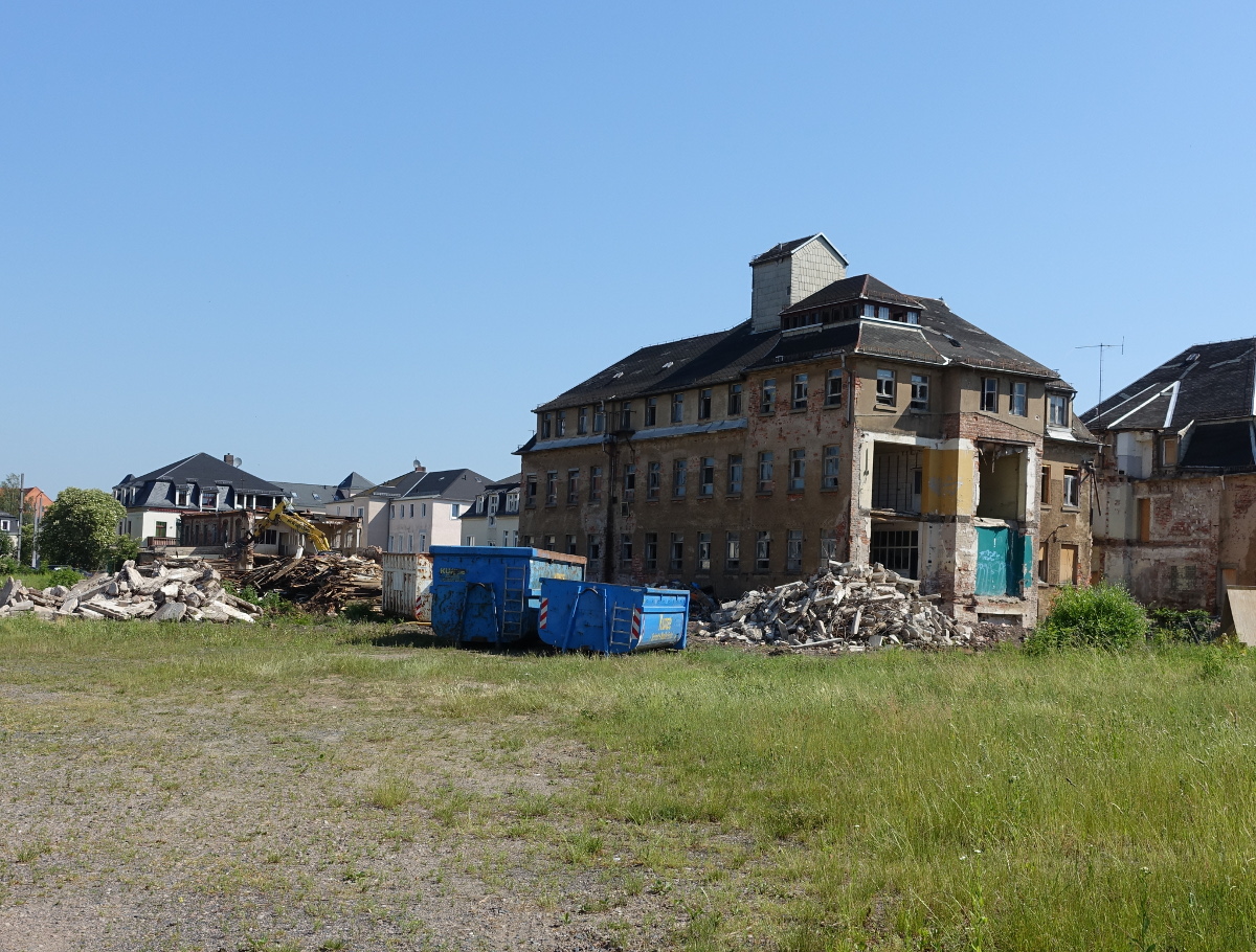 Herbststrasse abrissarbeiten