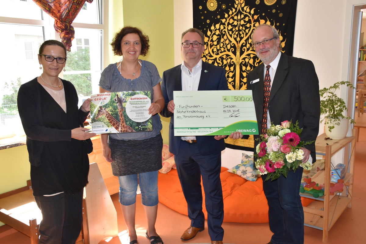 Naturkinderhaus_DREWAG Spende