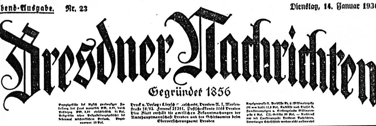 Dresdner Nachrichten