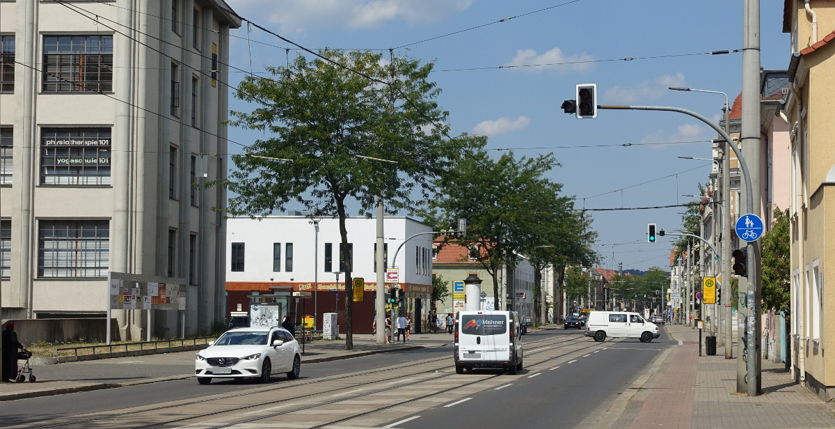 Großenhainer Str Haltestelle Zeithainer