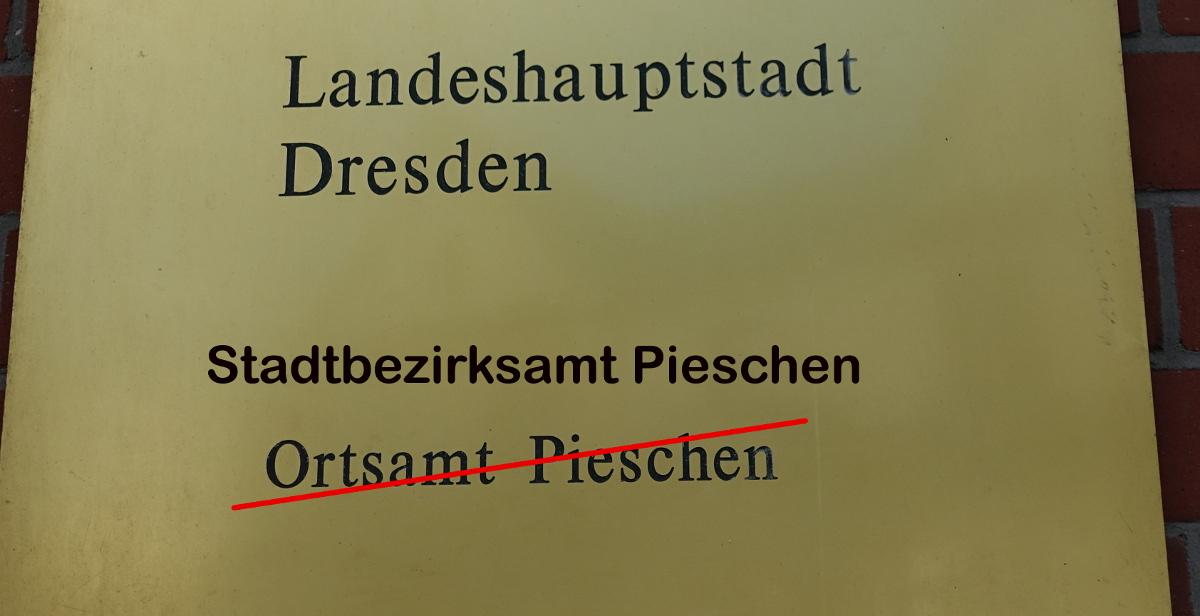 Rathaus Stadtbezirksamt Pieschen