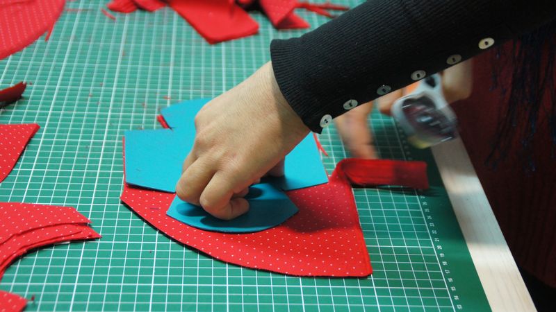 Die Produkte der Windelmanufaktur werden von 17 MitarbeiterInnen handgefertigt