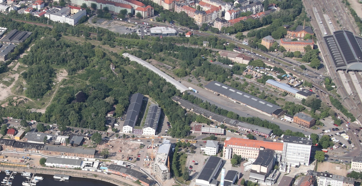 Globus Luftaufnahme Haschenz