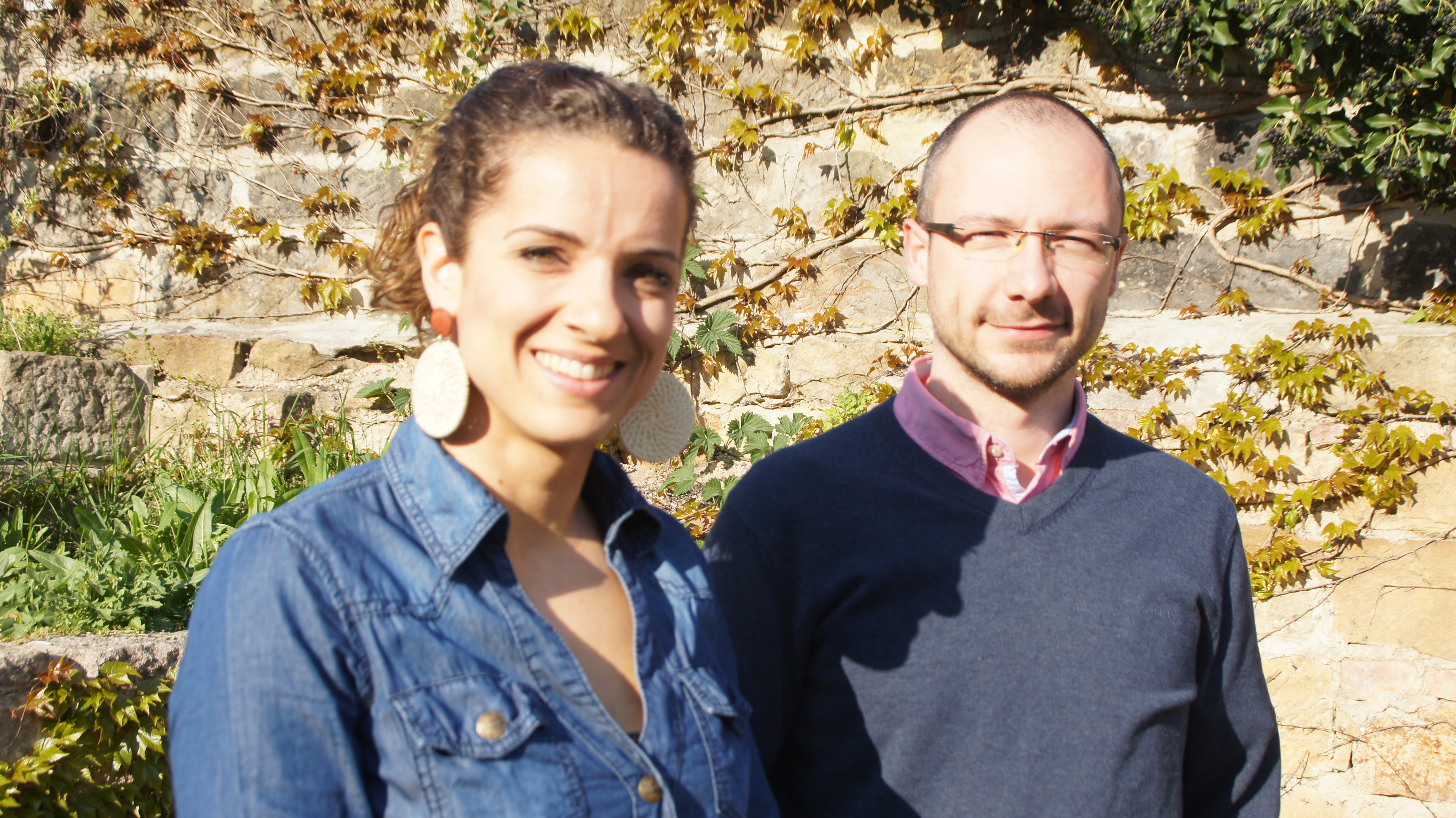 Eva-Karen Becker, Chorleiterin und Daniel Scheufler, Musikschulleiter