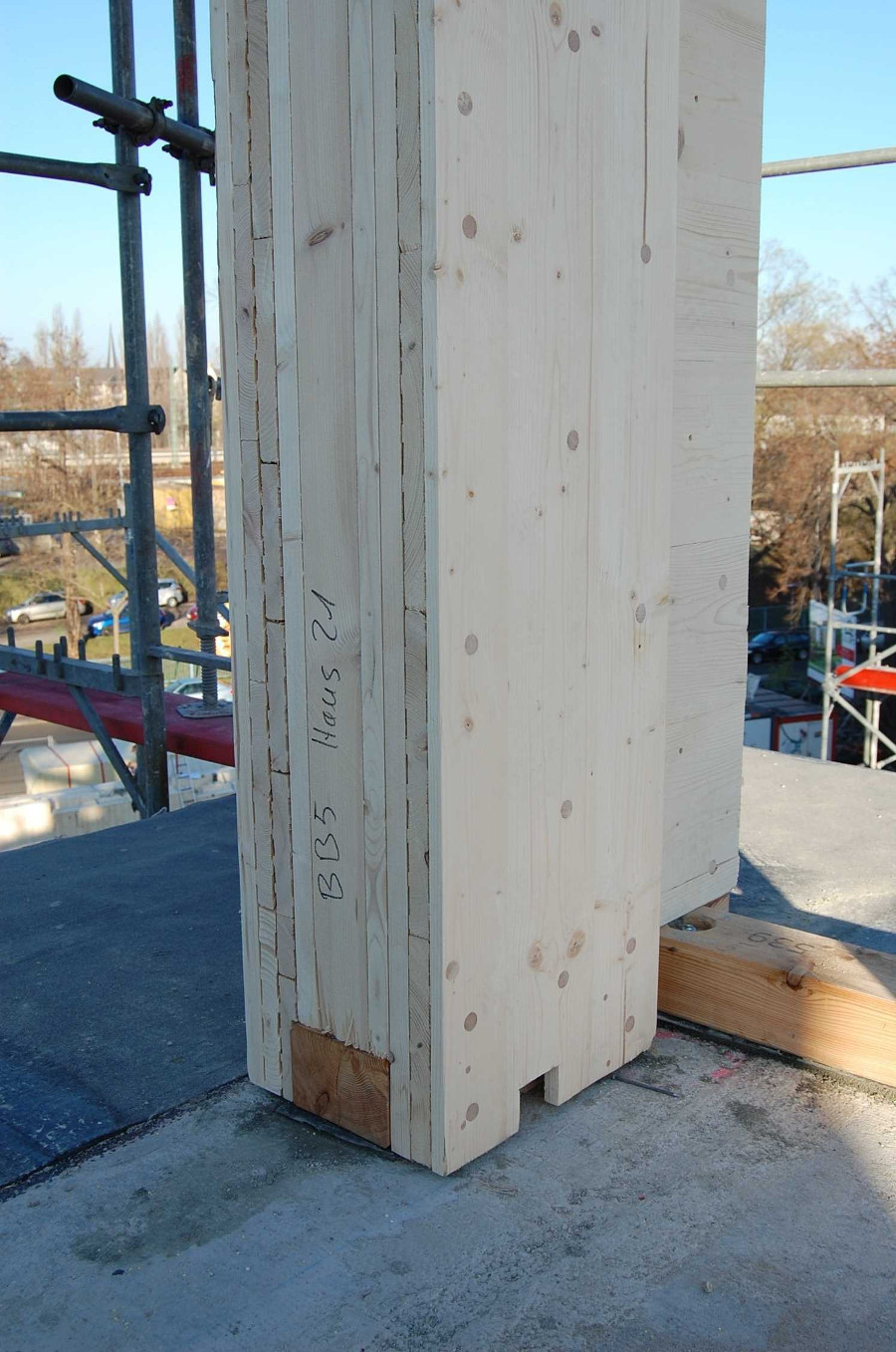 Holzpalais Wandmodul