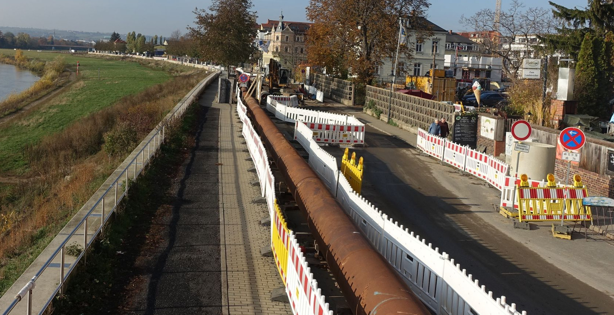 Stadtentwässerung Kötzschenbroder Straße