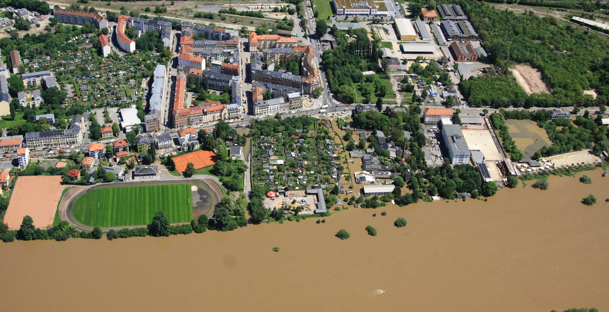 hochwasser pieschen rotation