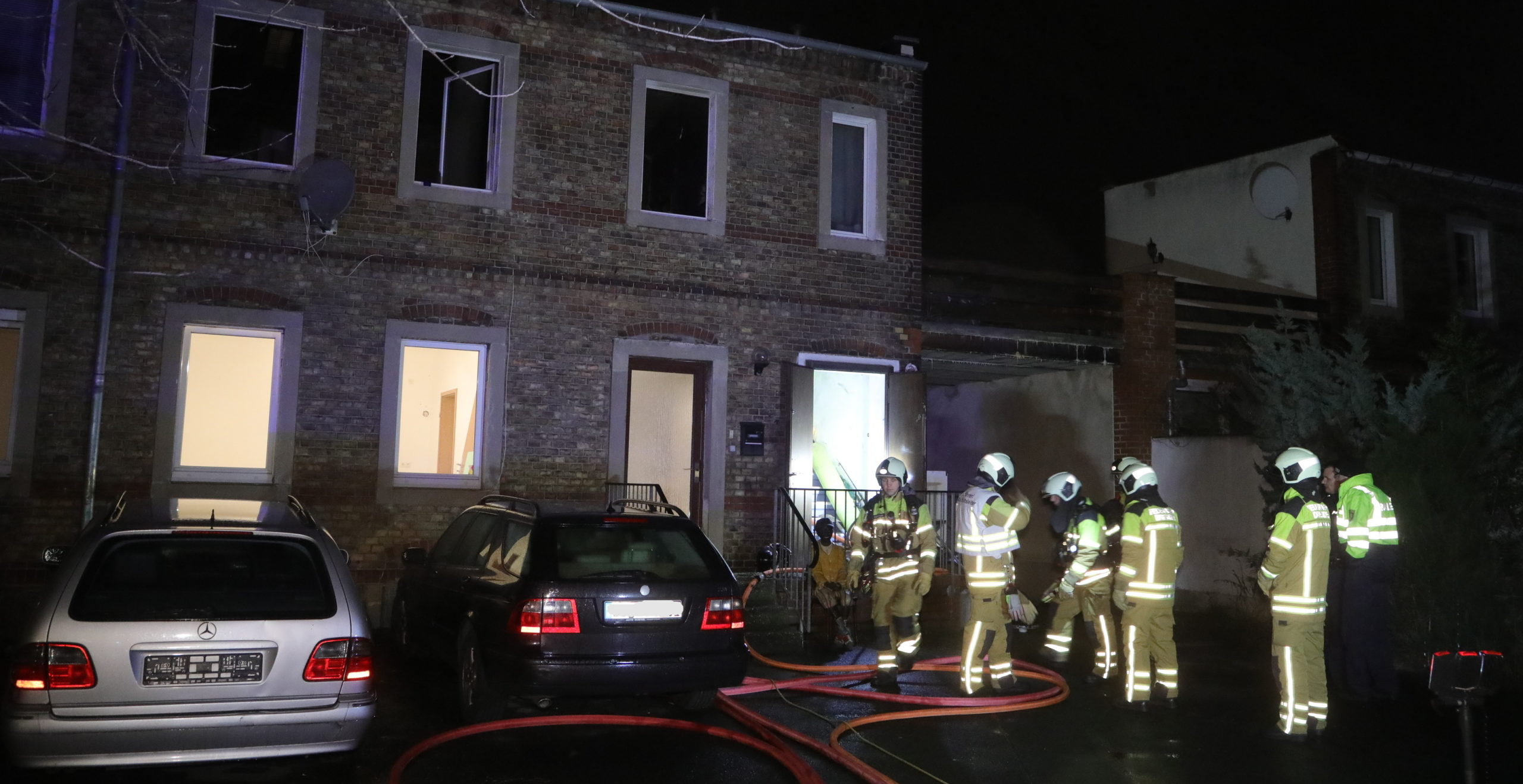 Brand Kaditz Grimmstrasse