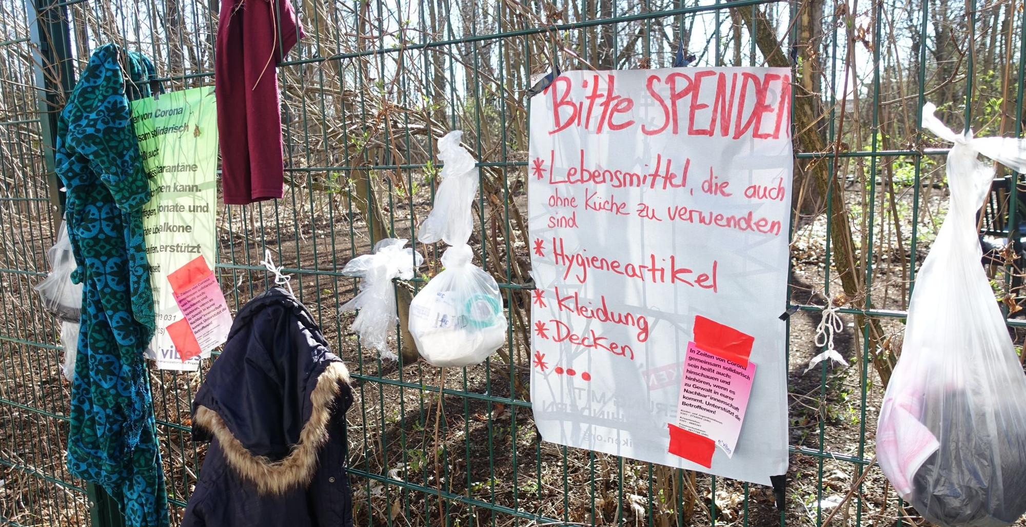 Gabenzaun Erfurter Strasse