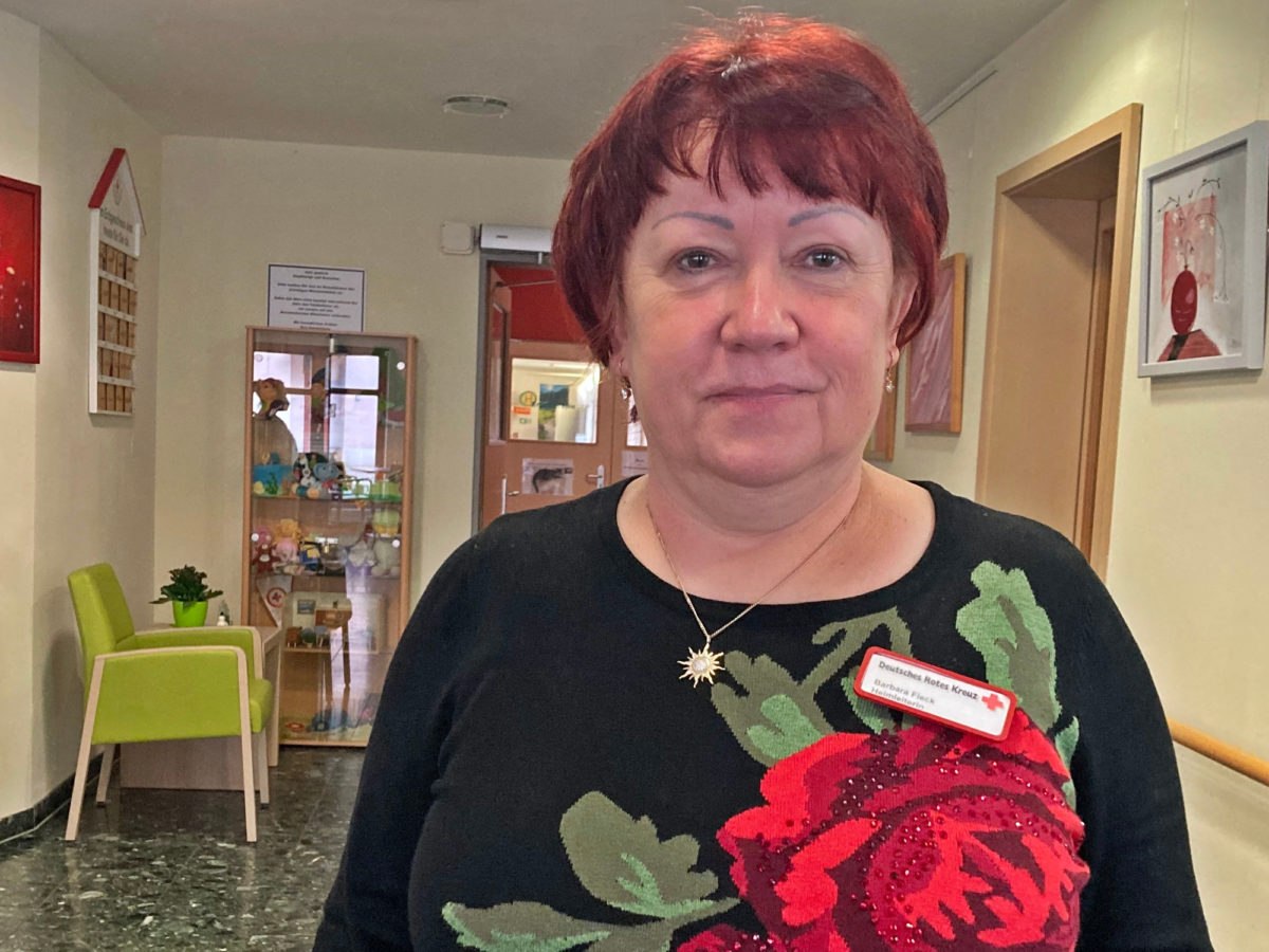 Heimleiterin Barbara Fleck: