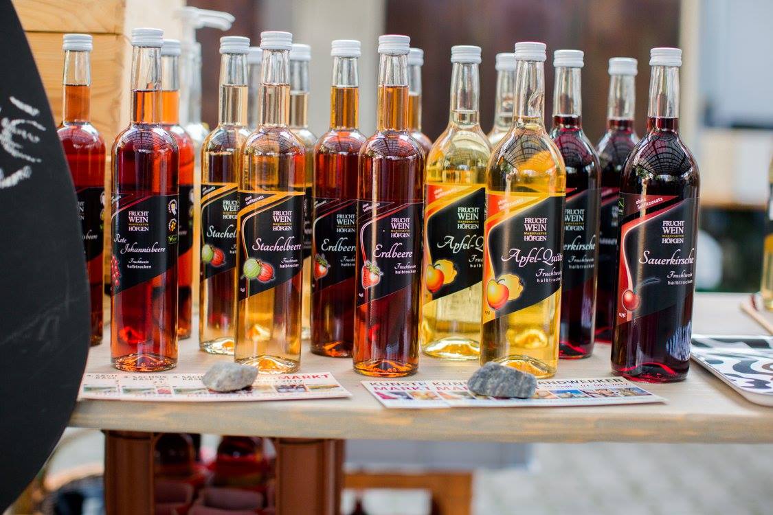 Die Fruchtweine von Höfgen aus Nossen wird es auch auf dem Pieschener Markt geben. Foto: Kim-Alexandra Nagy