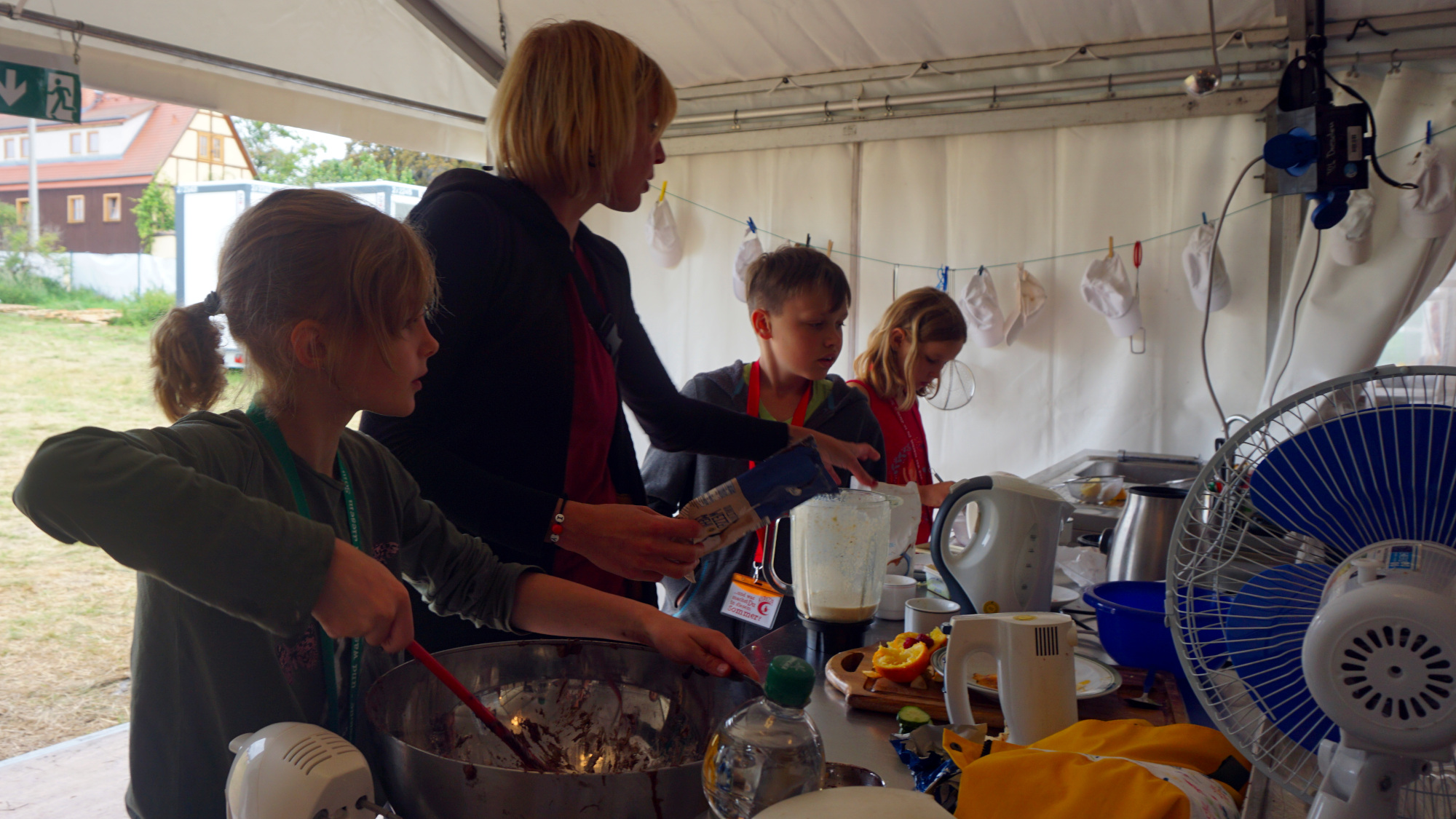 In der Küche entstehen so einige Leckereien. Foto: E. Renneberg