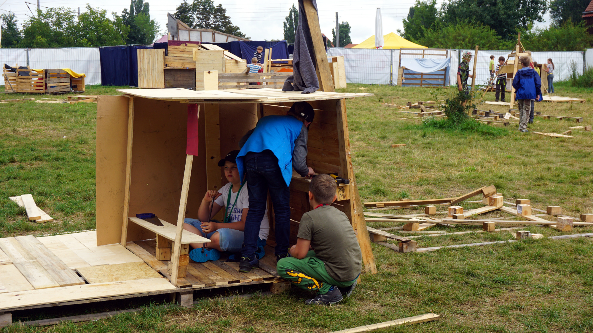 Überall wird fleißig gebaut. Foto: E. Renneberg