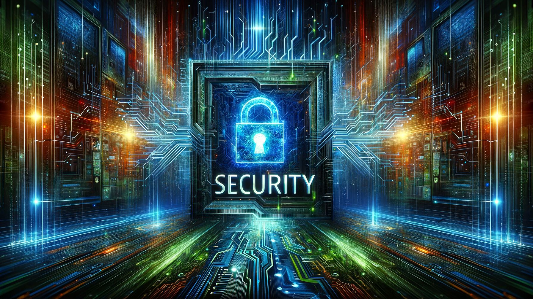 Cybersicherheit verstehen. Illustration mittels KI