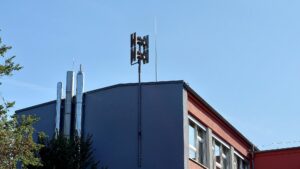 Sirene auf der 106. Grundschule in Pieschen - Foto: J. Frintert