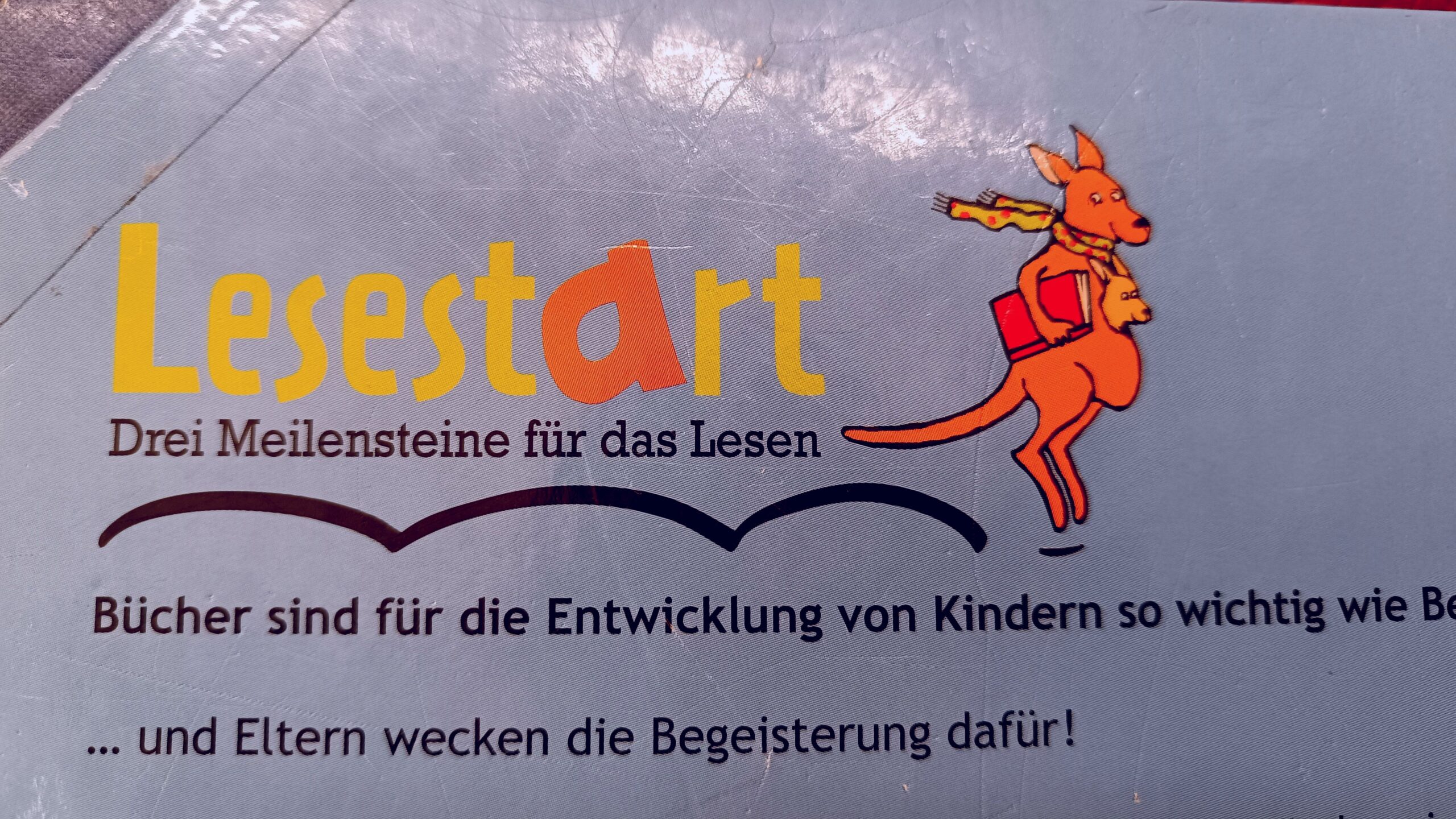 Von der "Stiftung Lesen" gefördert: das frühkindliche Leseförderprogramm für Kids zwischen 1 und 3 Jahren. 