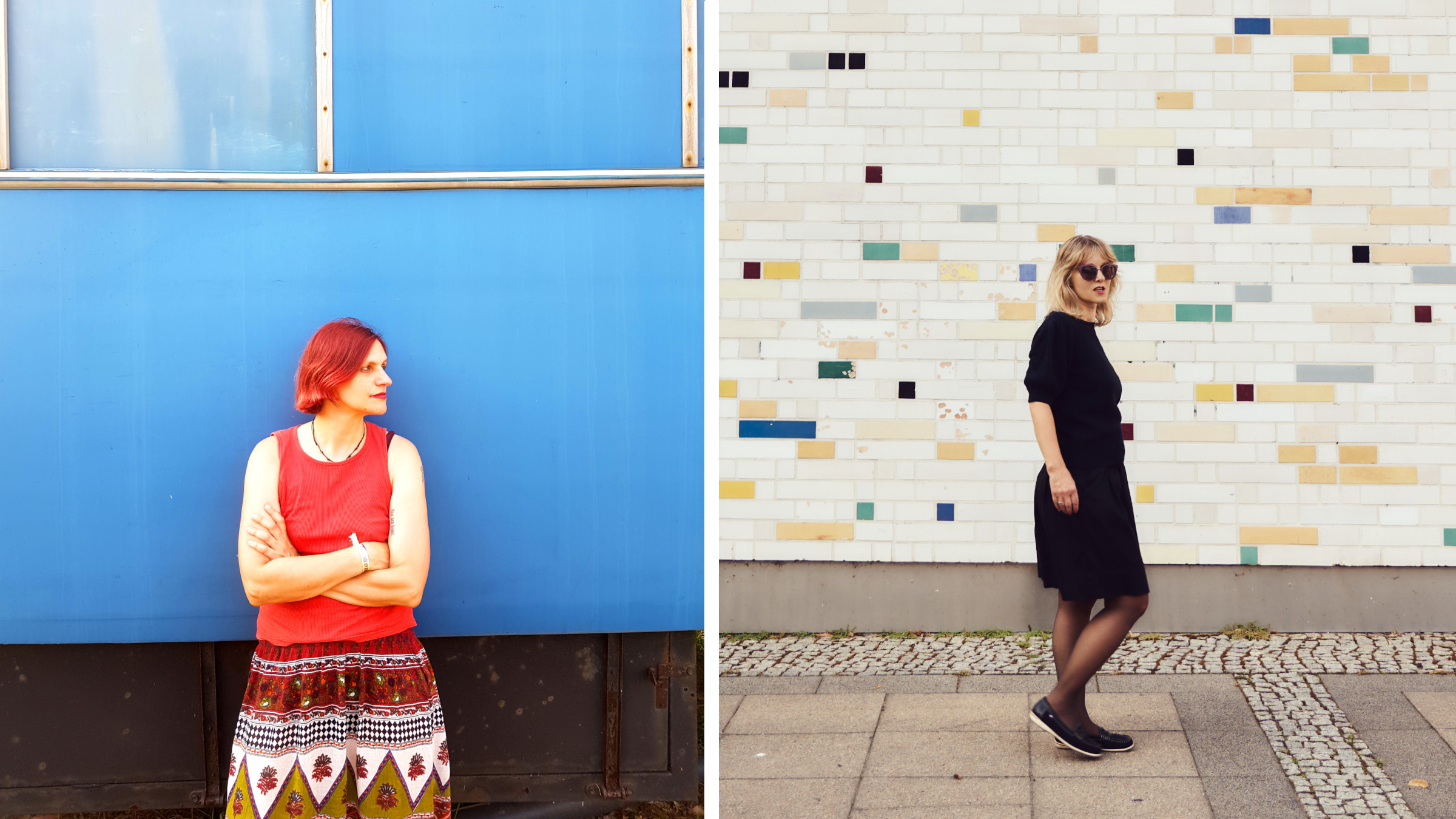 Drunk at Your Wedding und Kitty Solaris spielen im Zentralwerk auf. Fotos: PR und Utz Held