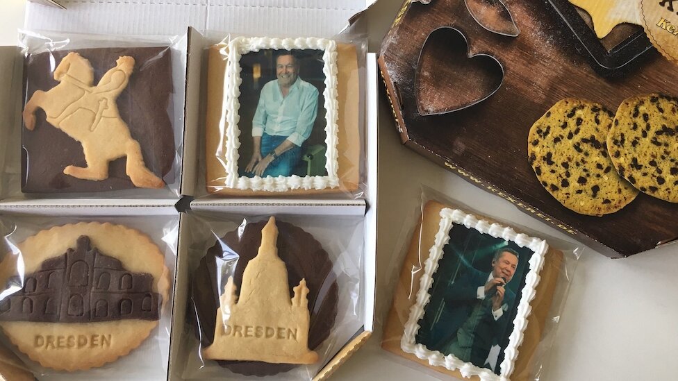 Ein kleiner Blick in die "Roland Kaiser Box". Foto: "Kexerei"- Die Keks-Manufaktur.