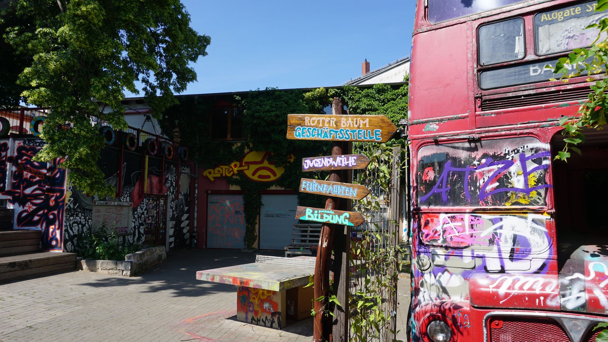 Der Rote Baum engagiert sich auf verschiedenen Feldern in der Jugendarbeit.