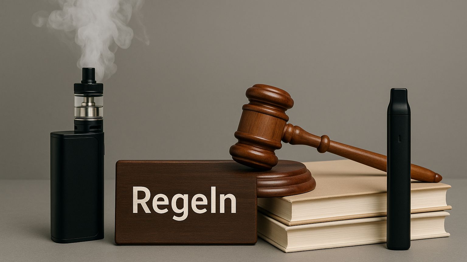 Neue gesetzliche Regelungen auf nationaler und europäischer Ebene in Bezug auf E-Shishas - Foto: KI