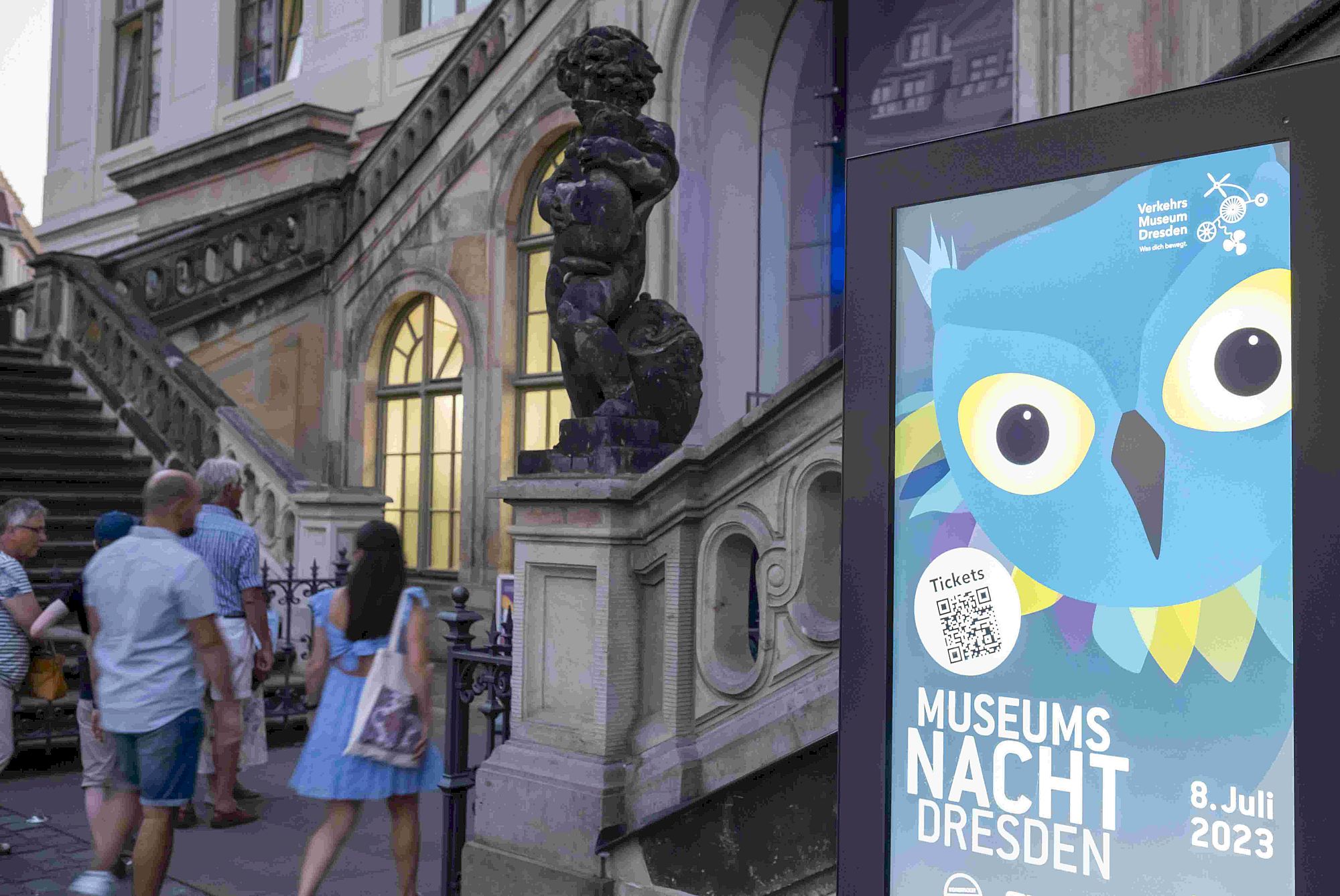 Öffnet ausnahmsweise mal nachts: Museumsnacht in Dresden. Foto: PR/M. Rietschel