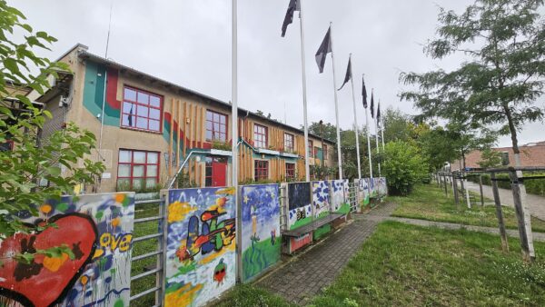 Eingang zur Geh8, Kunsträume, Ateliers, soziokulturelles Nachbarschaftszentrum. Foto: J. Frintert