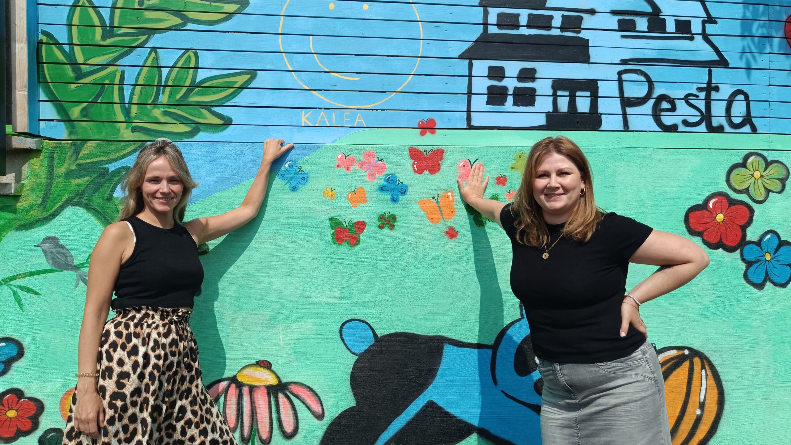 Beim Projekt "Schule ohne Rassismus, Schule mit Courage" war "Kalea" dabei.