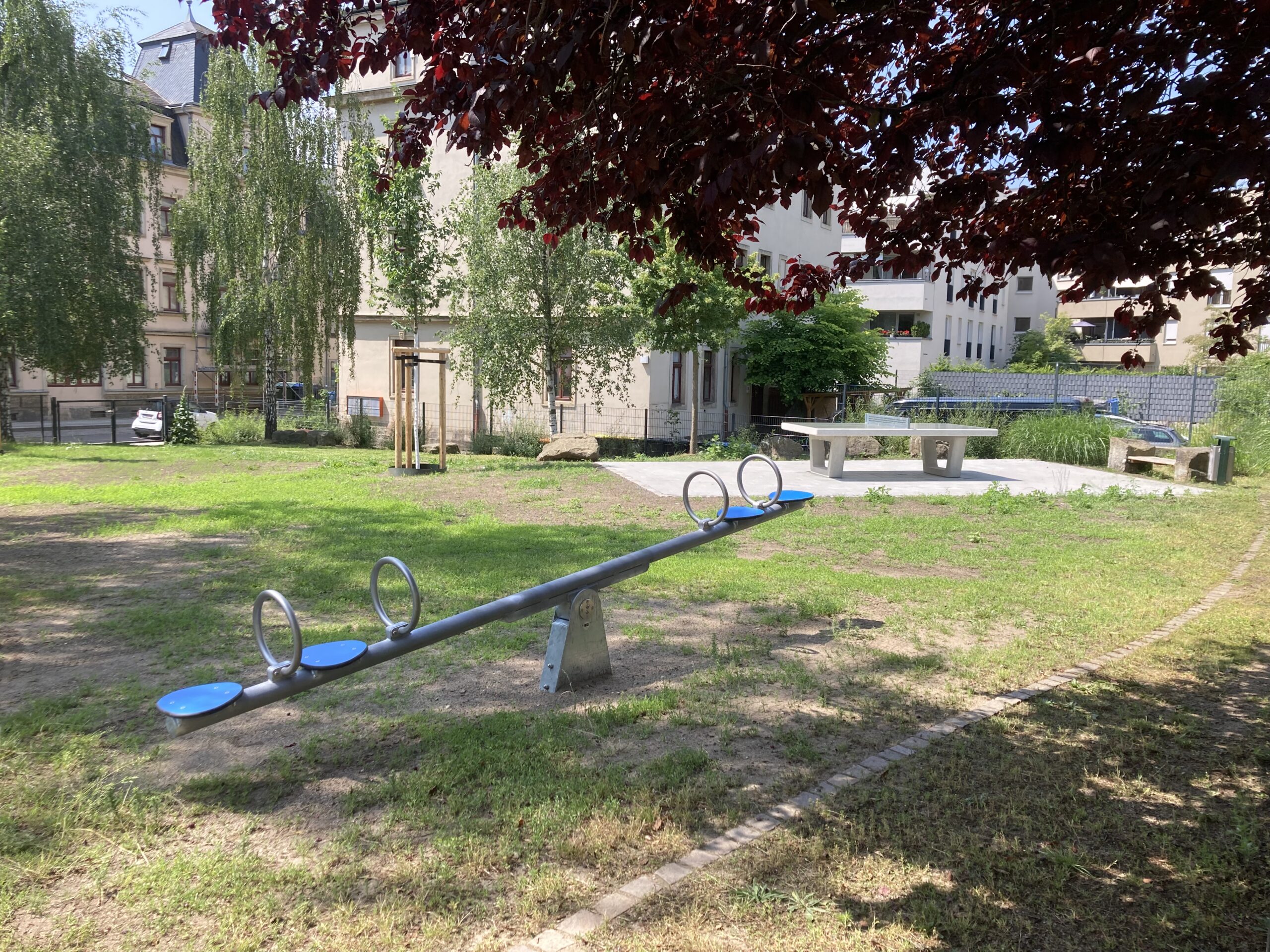 Spielplatz an der Konkordienstraße - Foto: U. Sochor