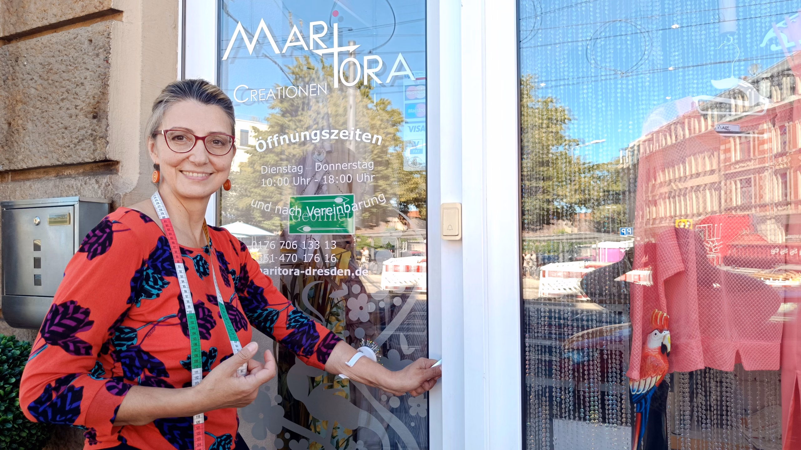 Seit 2016 betreibt Maria Torak die Schneiderei "MariTora" mit Herzblut und Geschick.