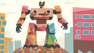 Trashformers: Aus Müll wird Kunst Trashformers - wenn aus Müll Kunst wird - Grafik: GEH8