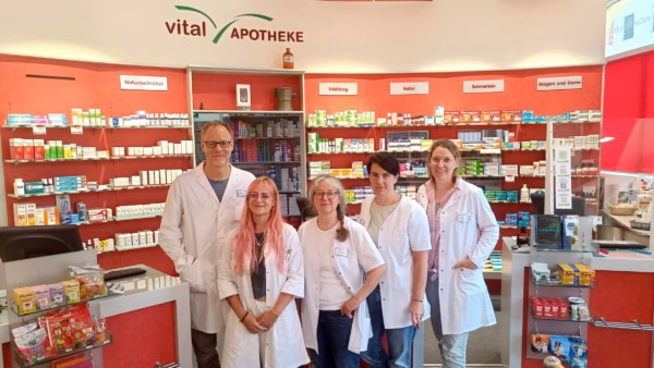 Die Vital-Apotheke am Alexander-Puschkin-Platz feiert dieses Jahr 20-jähriges Jubiläum.