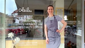 Eismanufaktur Oleilu ist Eis-Hotspot in Trachau Annett Oefler hat die Eismanufaktur Oleilu im Mai 2023 eröffnet.
