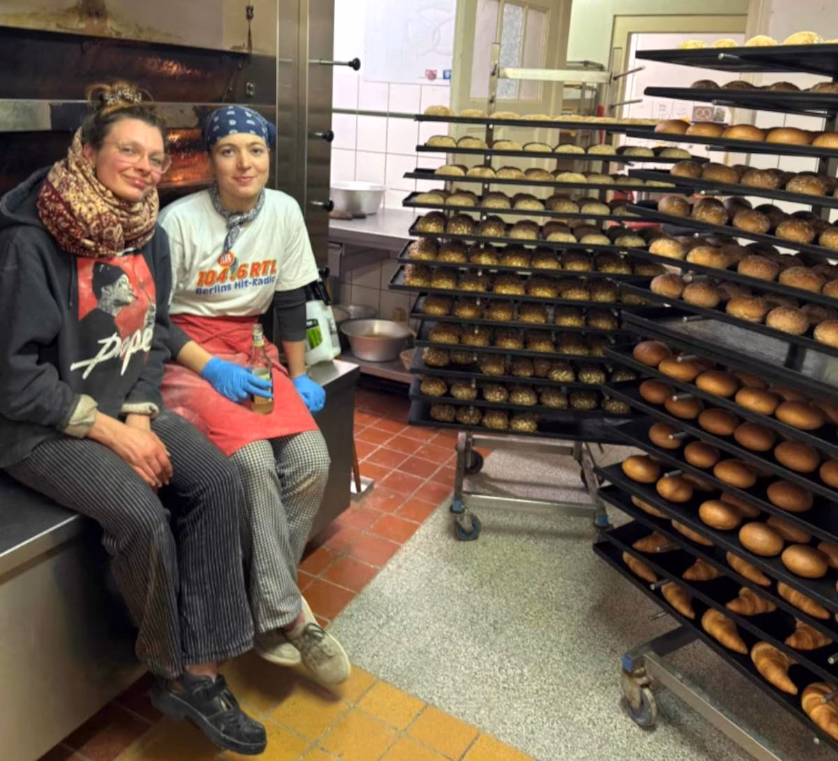 Das männlich dominierte Handwerk wollen die jungen Inhaberinnen aufbrechen. Foto: Bäckerei Bruno