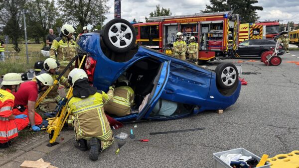 Unfall auf der Sternstraße - Foto: R. Halkasch